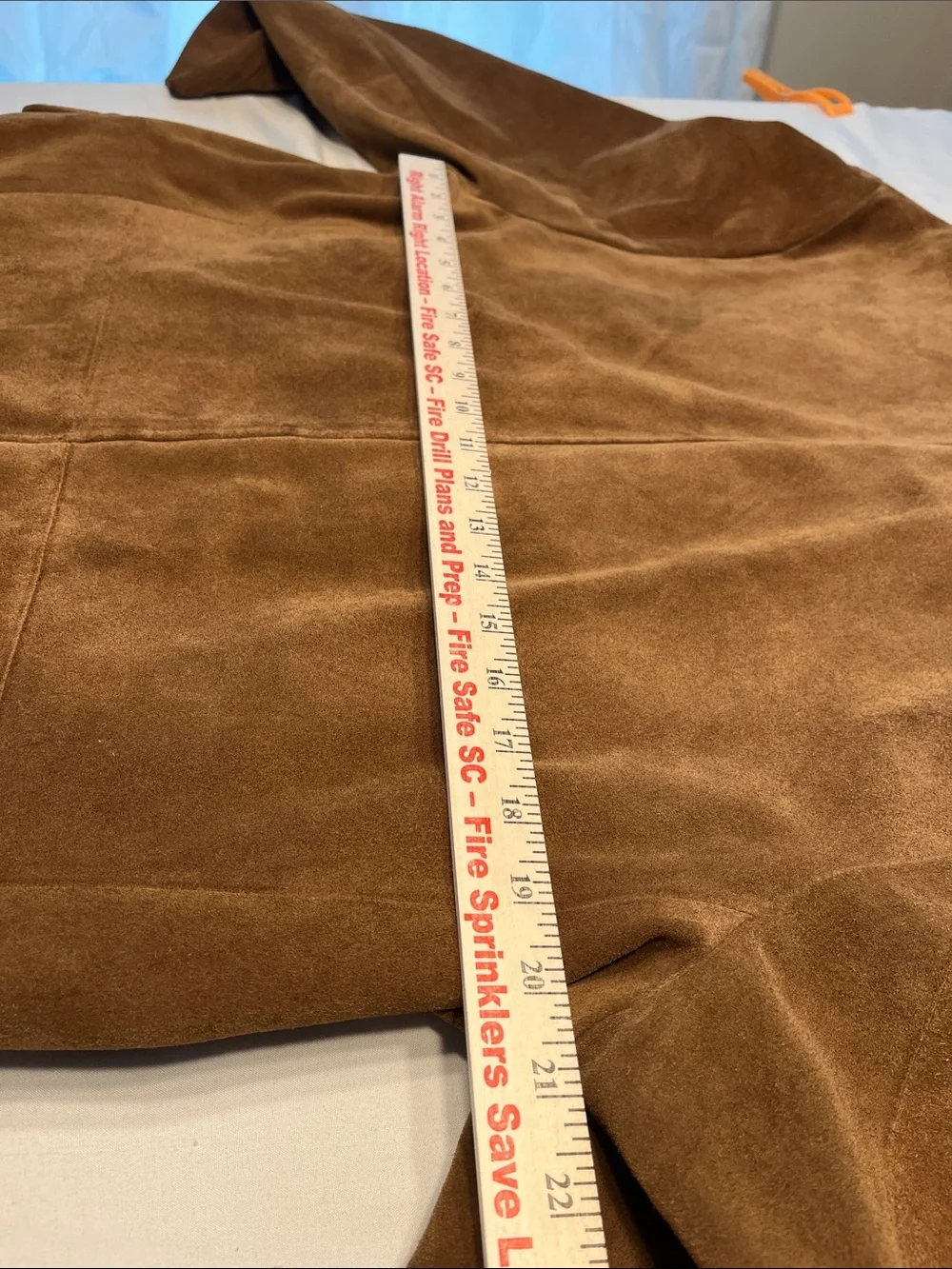 Banana Republic Genuine‎ Suede Leather Blazer Sport Coat Brown Mens M Vintage